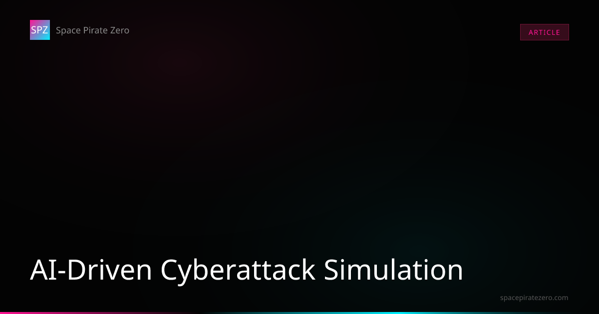 AI-Driven Cyberattack Simulation