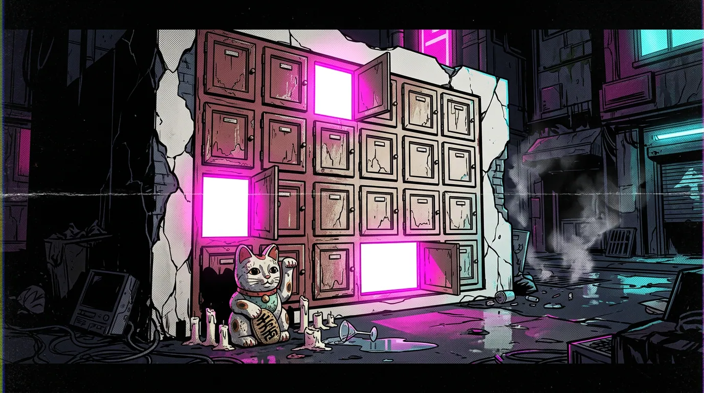 The Maneki Neko Death Cult key art